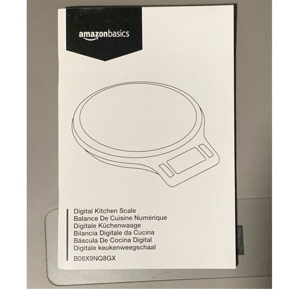 AmazonBasics Digital Kitchen Scale, Auto Shut Off, Use as Shipping Scale - Picture 5 of 7